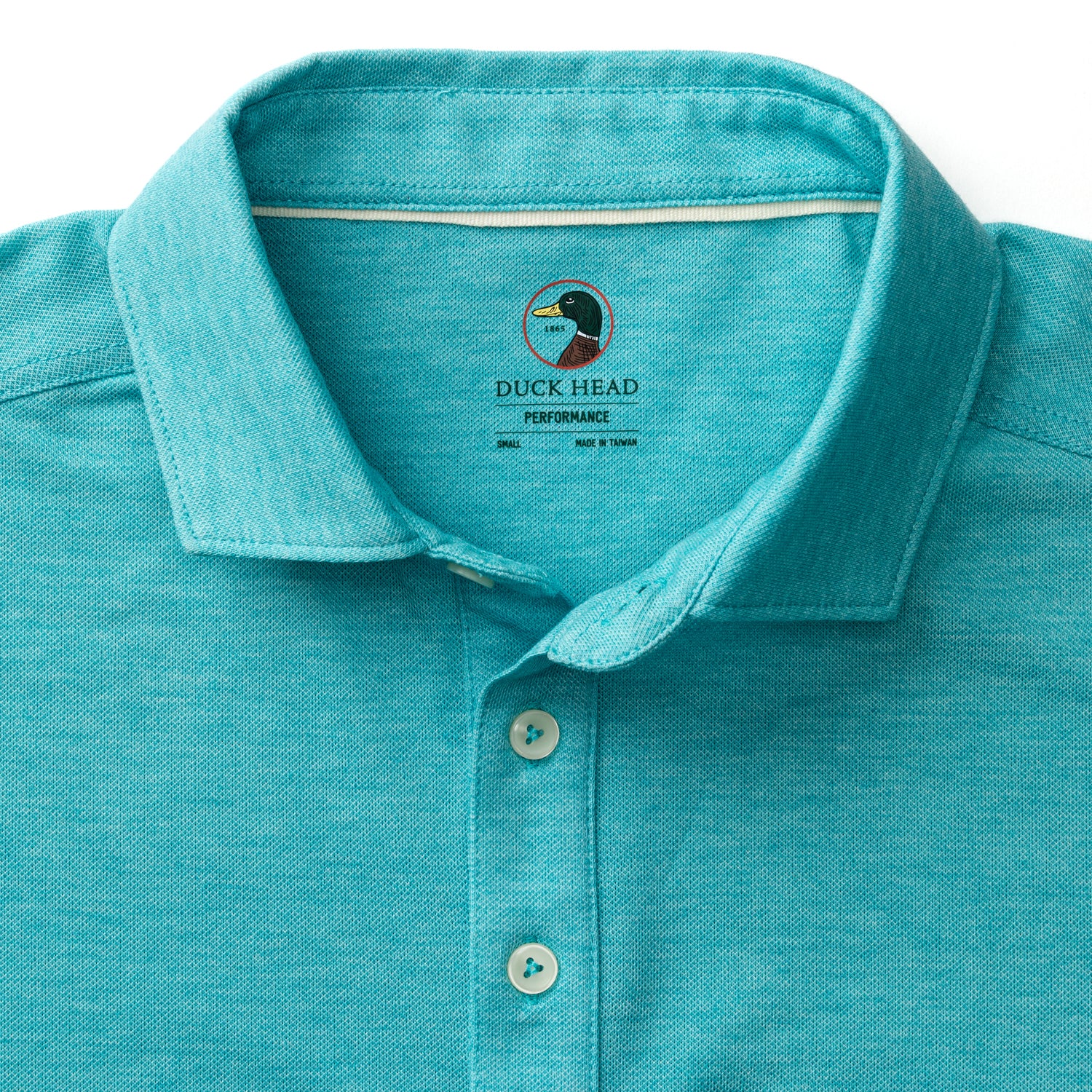 Summerford Performance Pique Polo - Lake Blue Heather