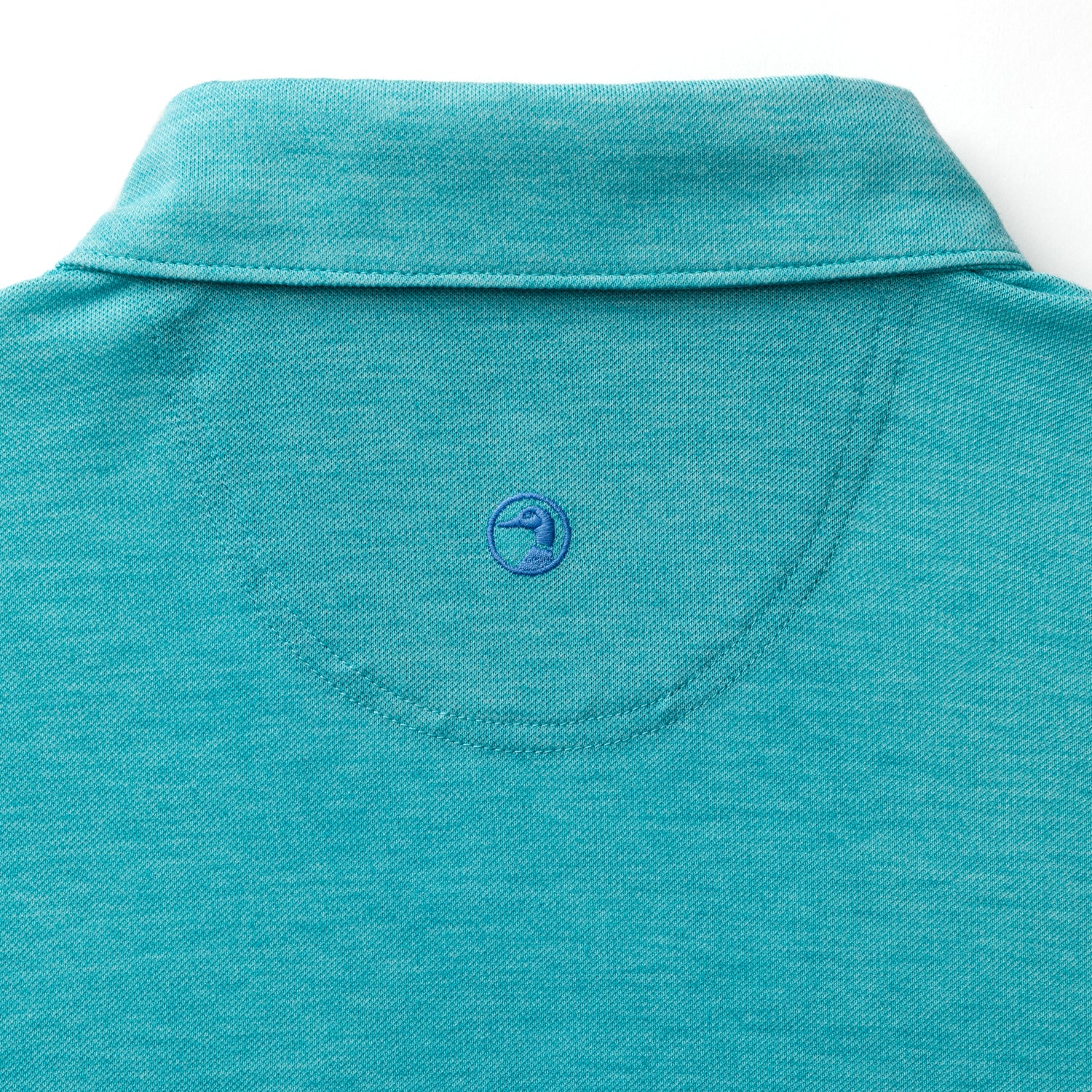 Summerford Performance Pique Polo - Lake Blue Heather