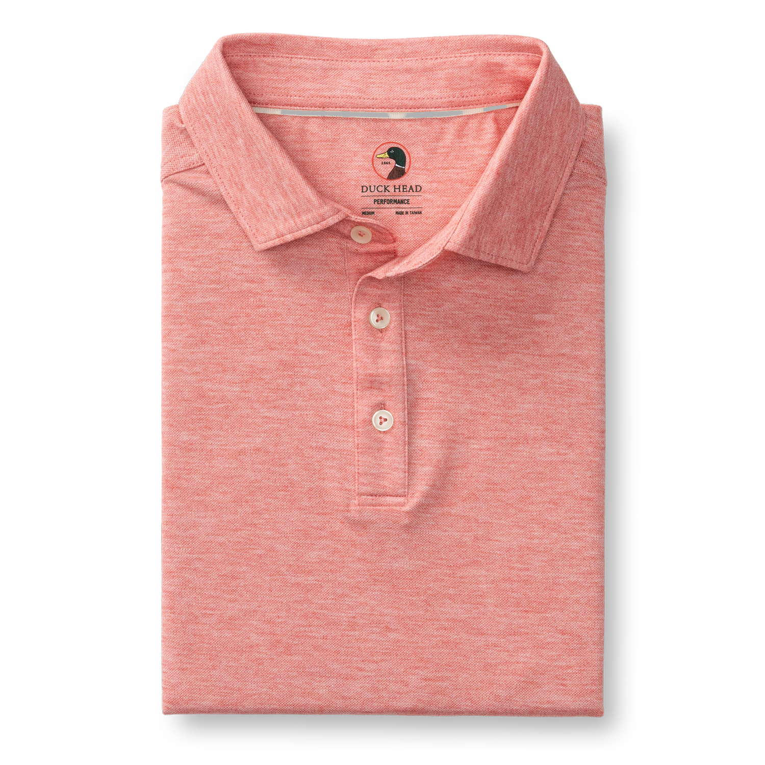 Summerford Performance Pique Polo - Classic Red Heather