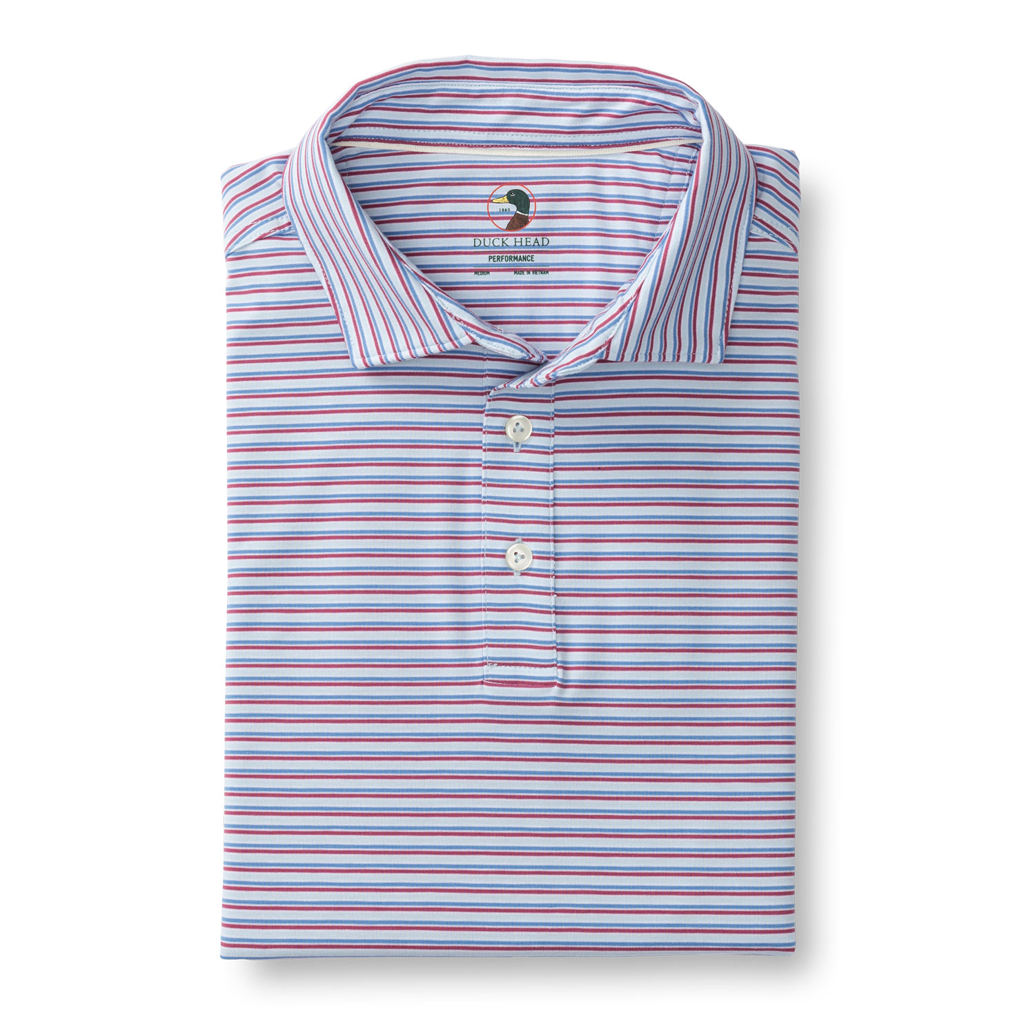 Summerford Performance Jersey Polo - Wharf Stripe