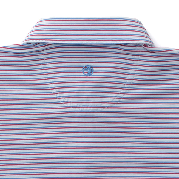 Summerford Performance Jersey Polo - Wharf Stripe