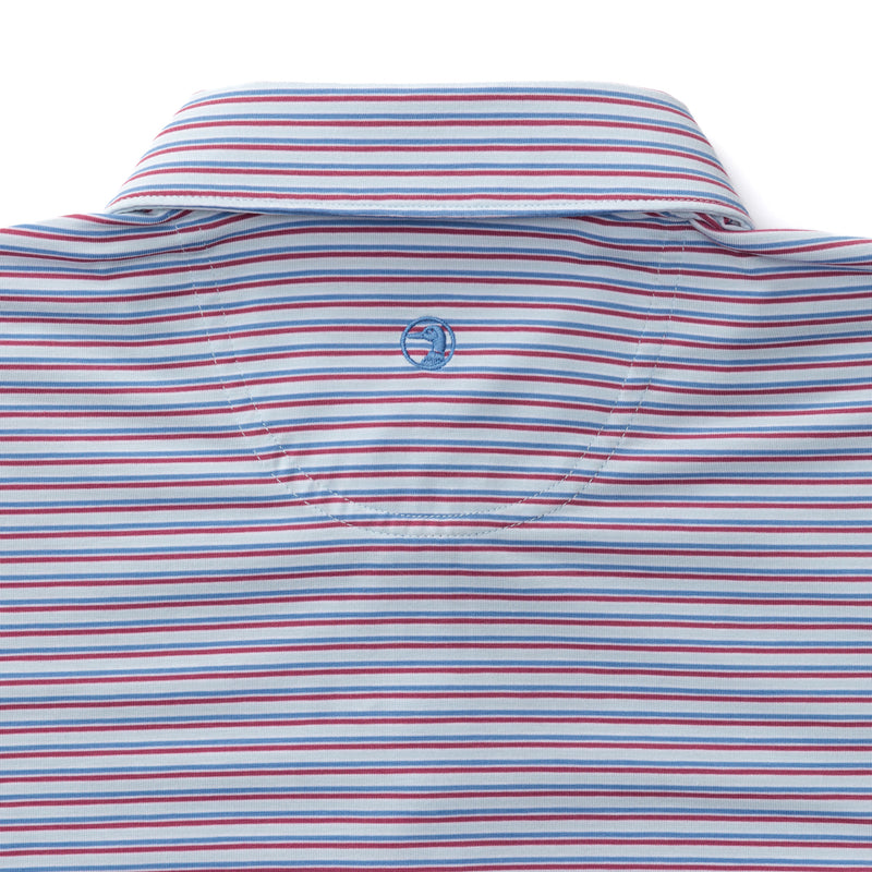 Summerford Performance Jersey Polo - Wharf Stripe
