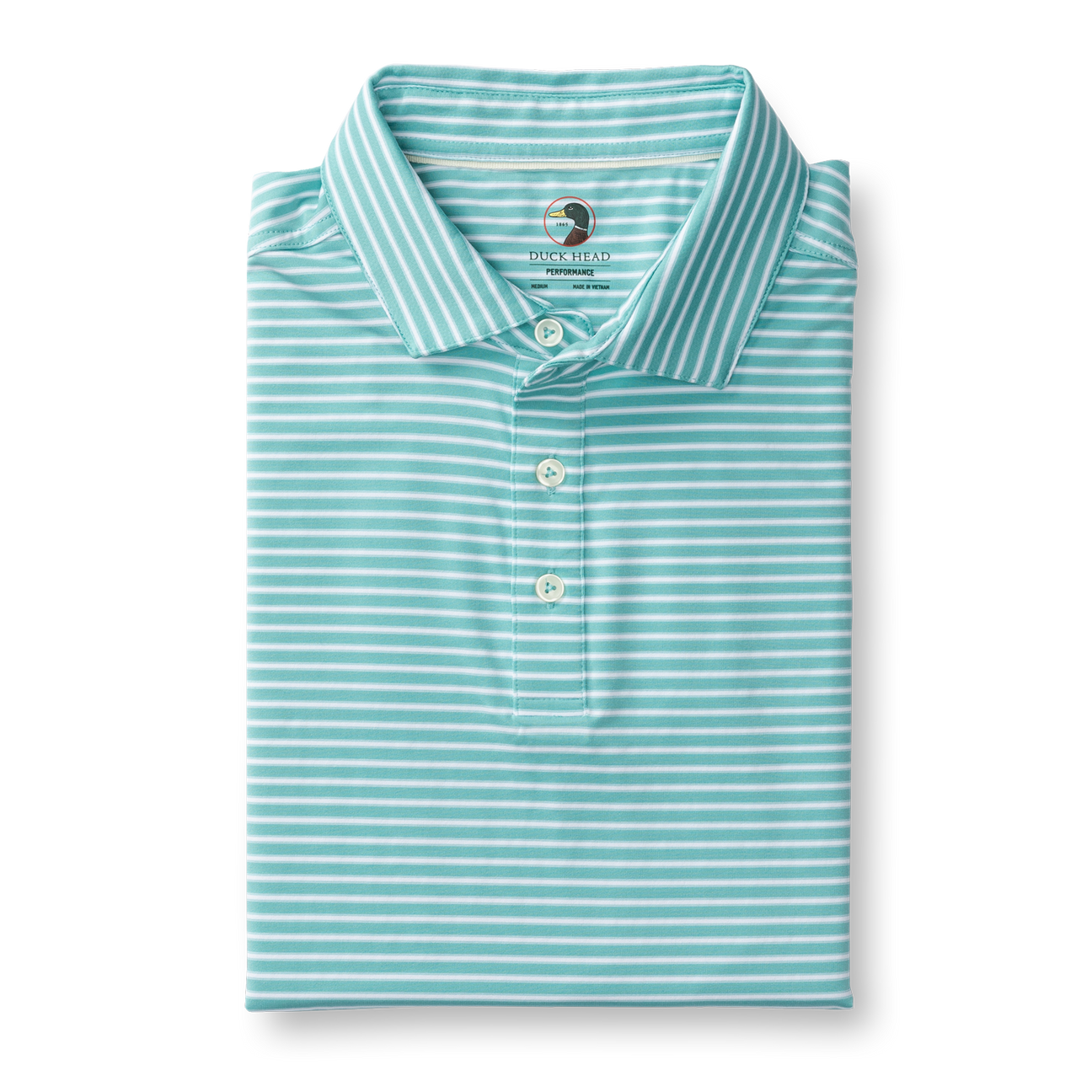 Long Drive Performance Polo - Davis Stripe