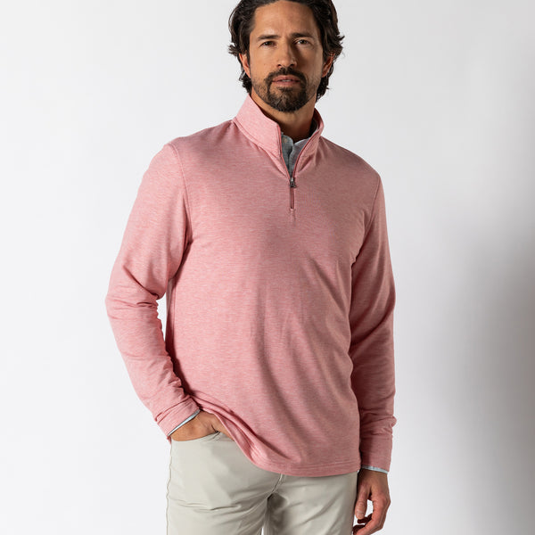Wakeman Stripe Performance 1/4 Zip Pullover