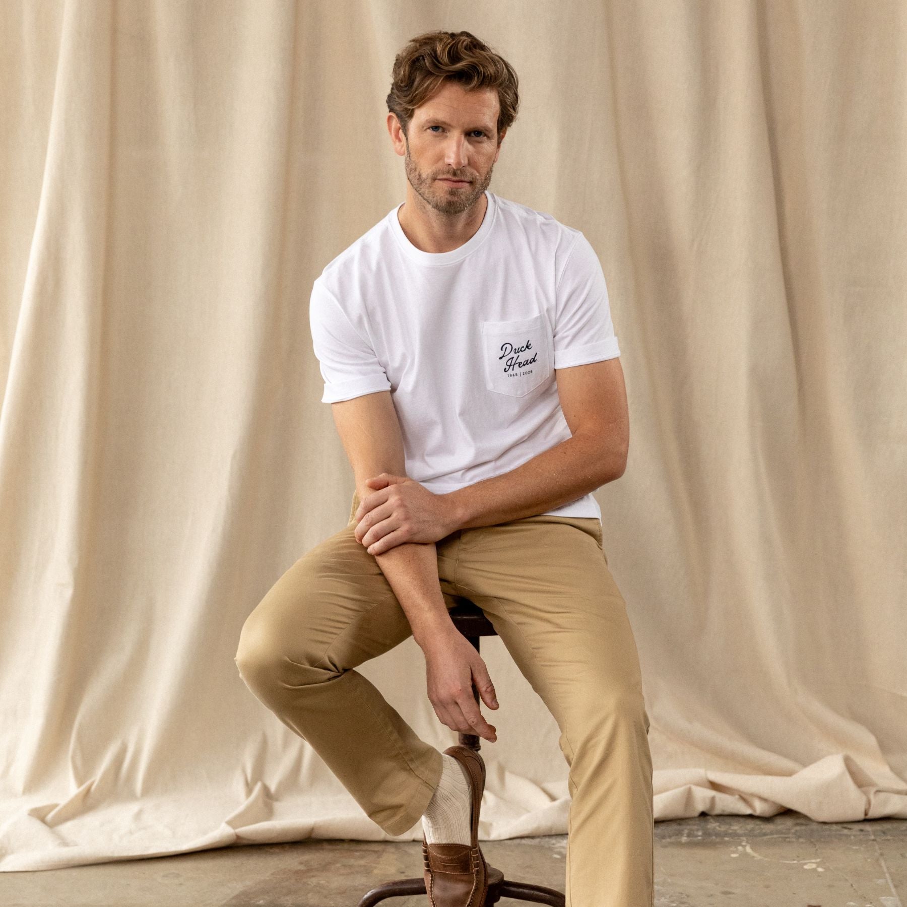 The Original Khaki Chino Short Sleeve T-Shirt - 160th Anniversary Edition