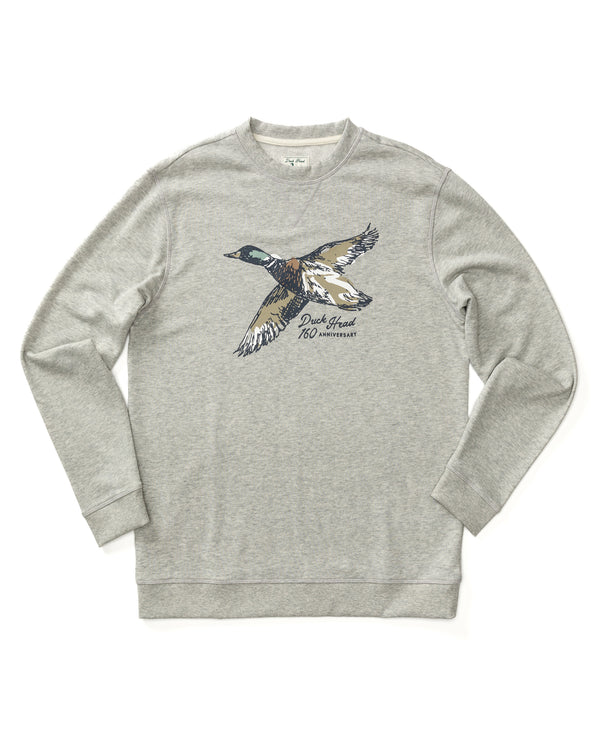 French Terry Crewneck Pullover - 160th Anniversary Edition
