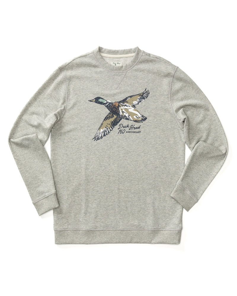 French Terry Crewneck Pullover - 160th Anniversary Edition