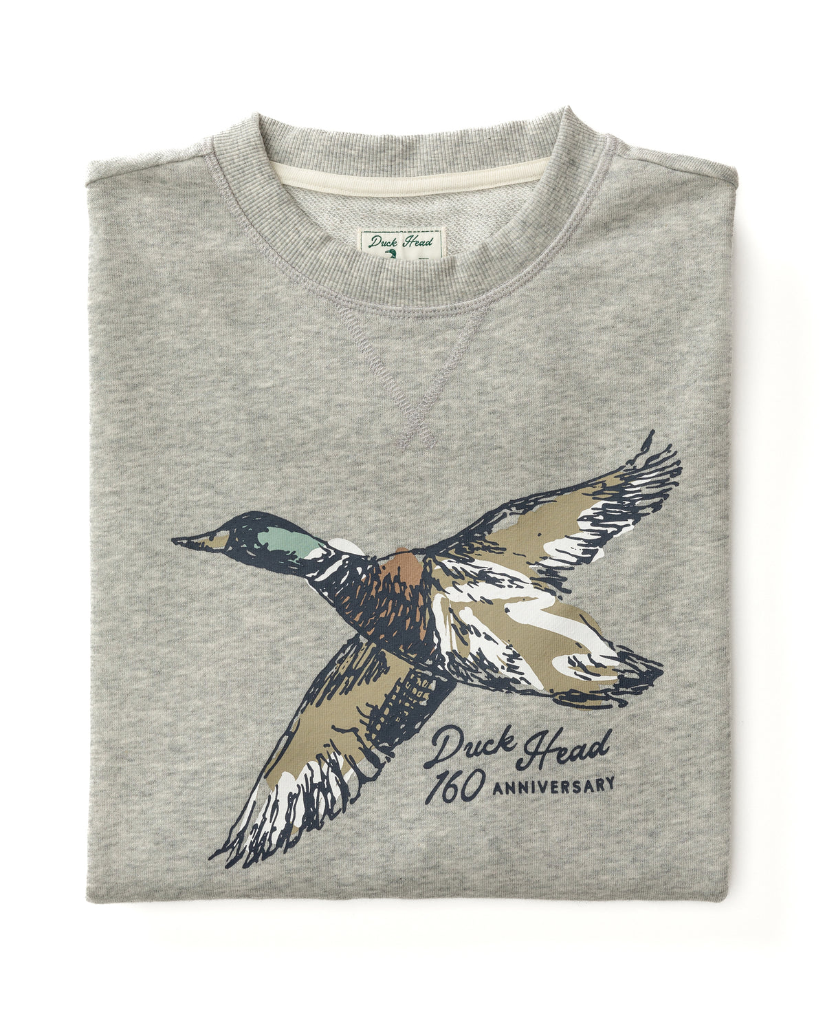 French Terry Crewneck Pullover - 160th Anniversary Edition