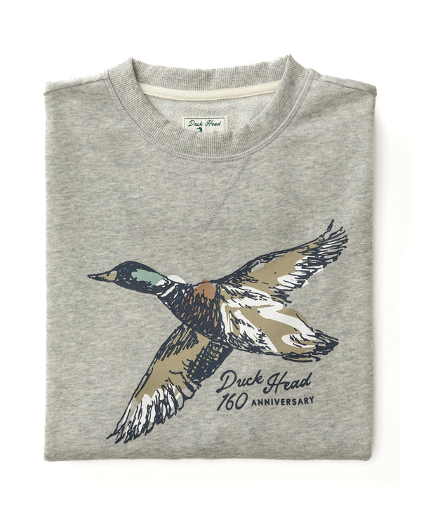 French Terry Crewneck Pullover - 160th Anniversary Edition