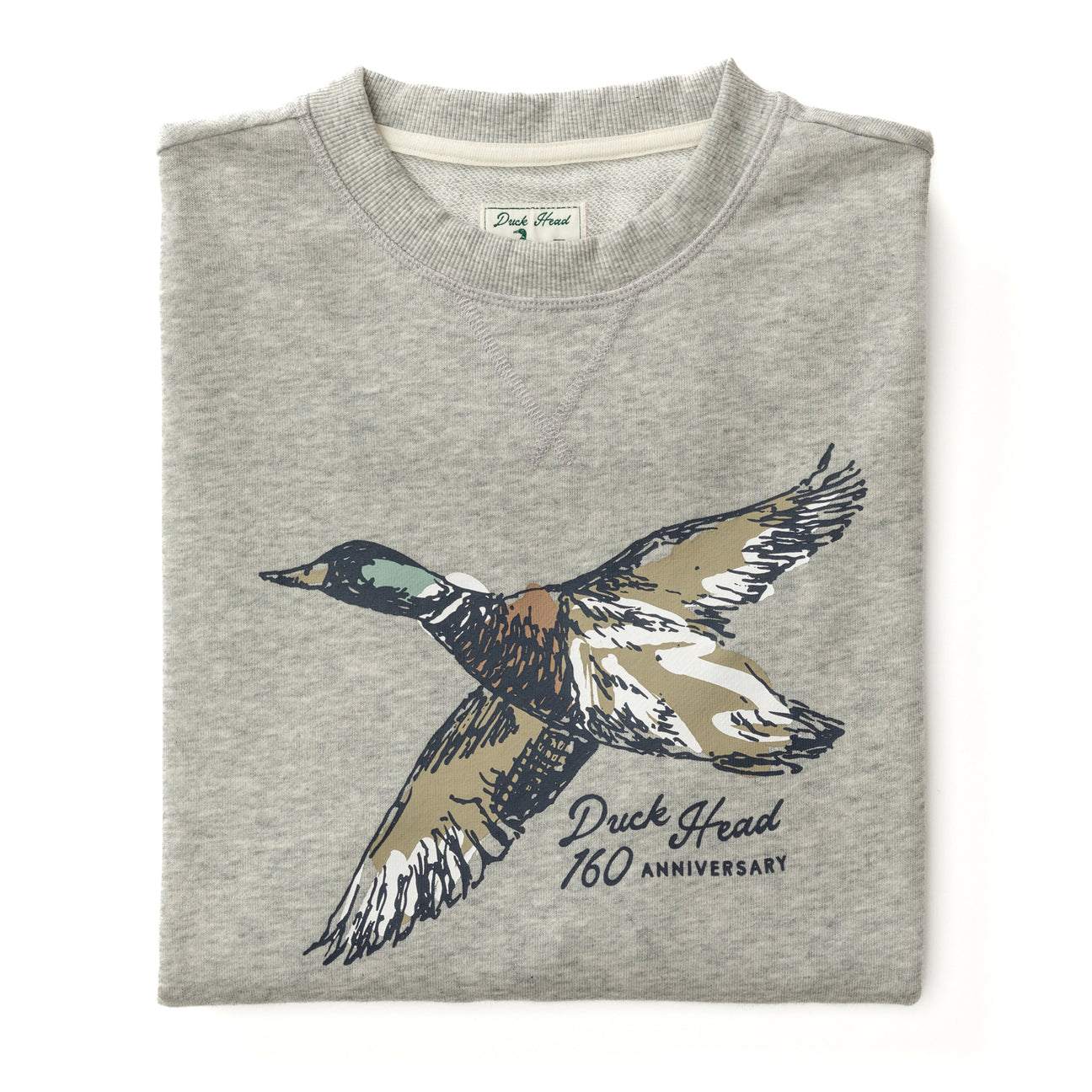 French Terry Crewneck Pullover - 160th Anniversary Edition