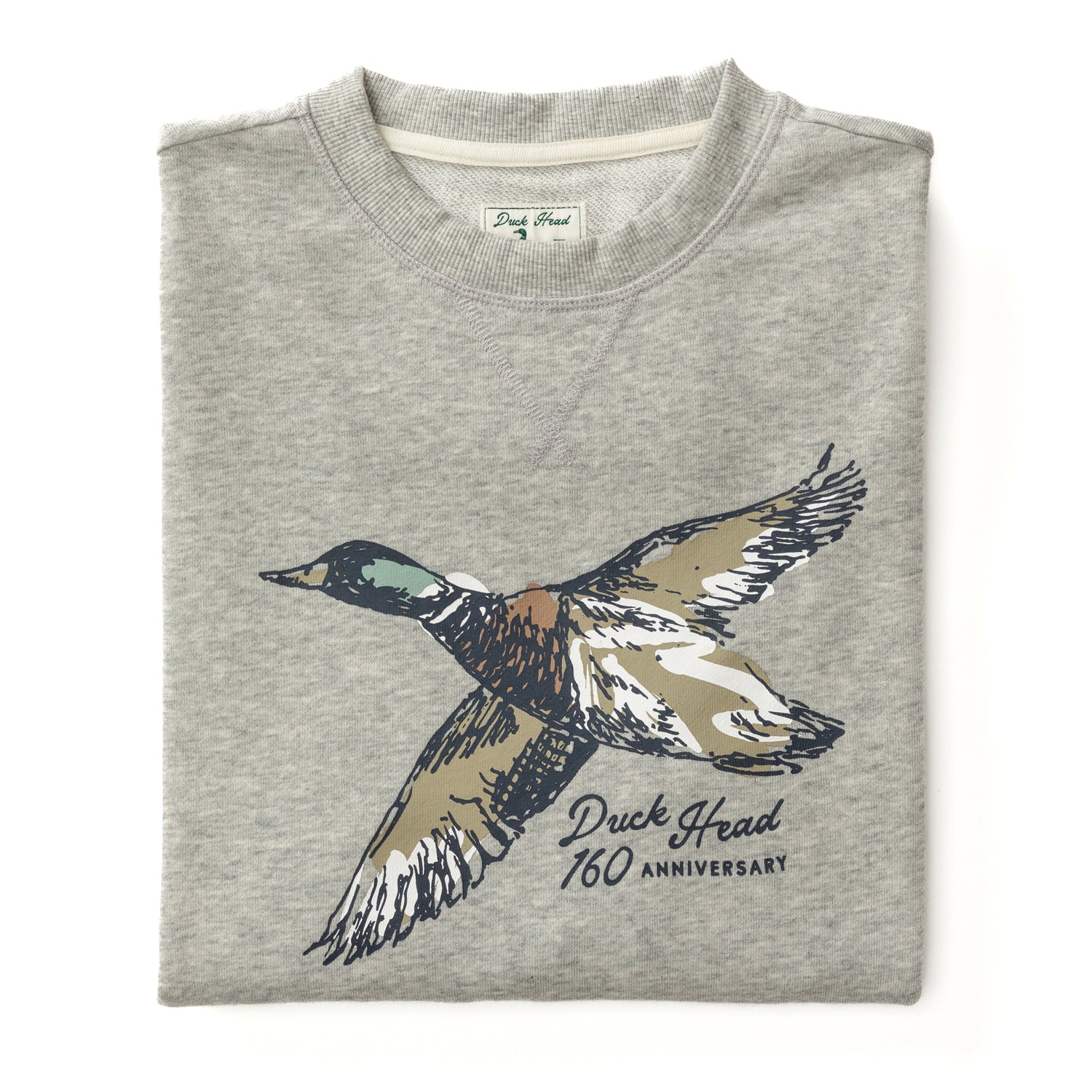 French Terry Crewneck Pullover - 160th Anniversary Edition