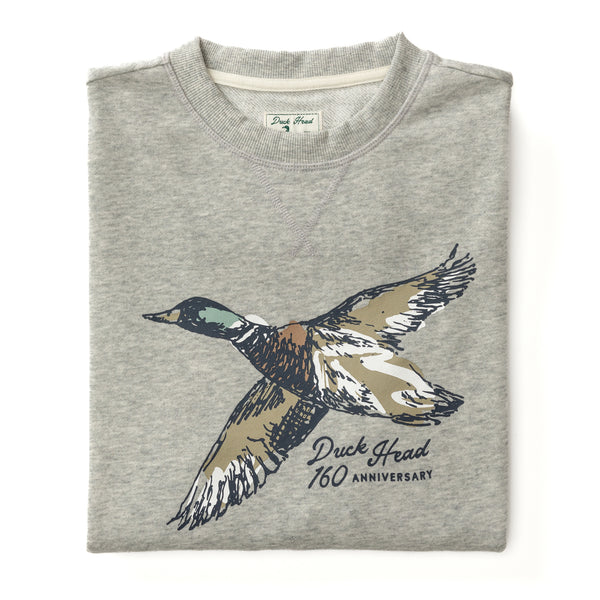 French Terry Crewneck Pullover - 160th Anniversary Edition