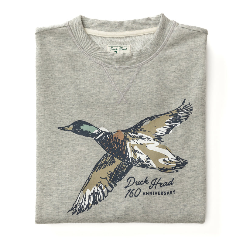 French Terry Crewneck Pullover - 160th Anniversary Edition