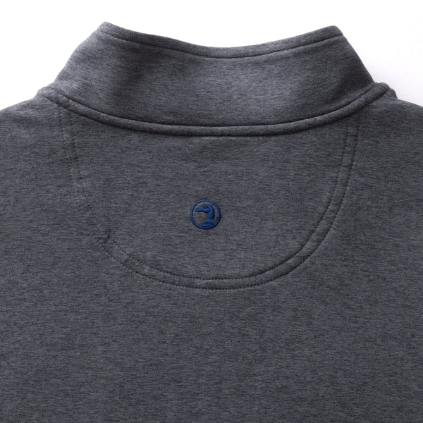 Long Drive Performance 1/4 Zip Pullover - Charcoal Heather