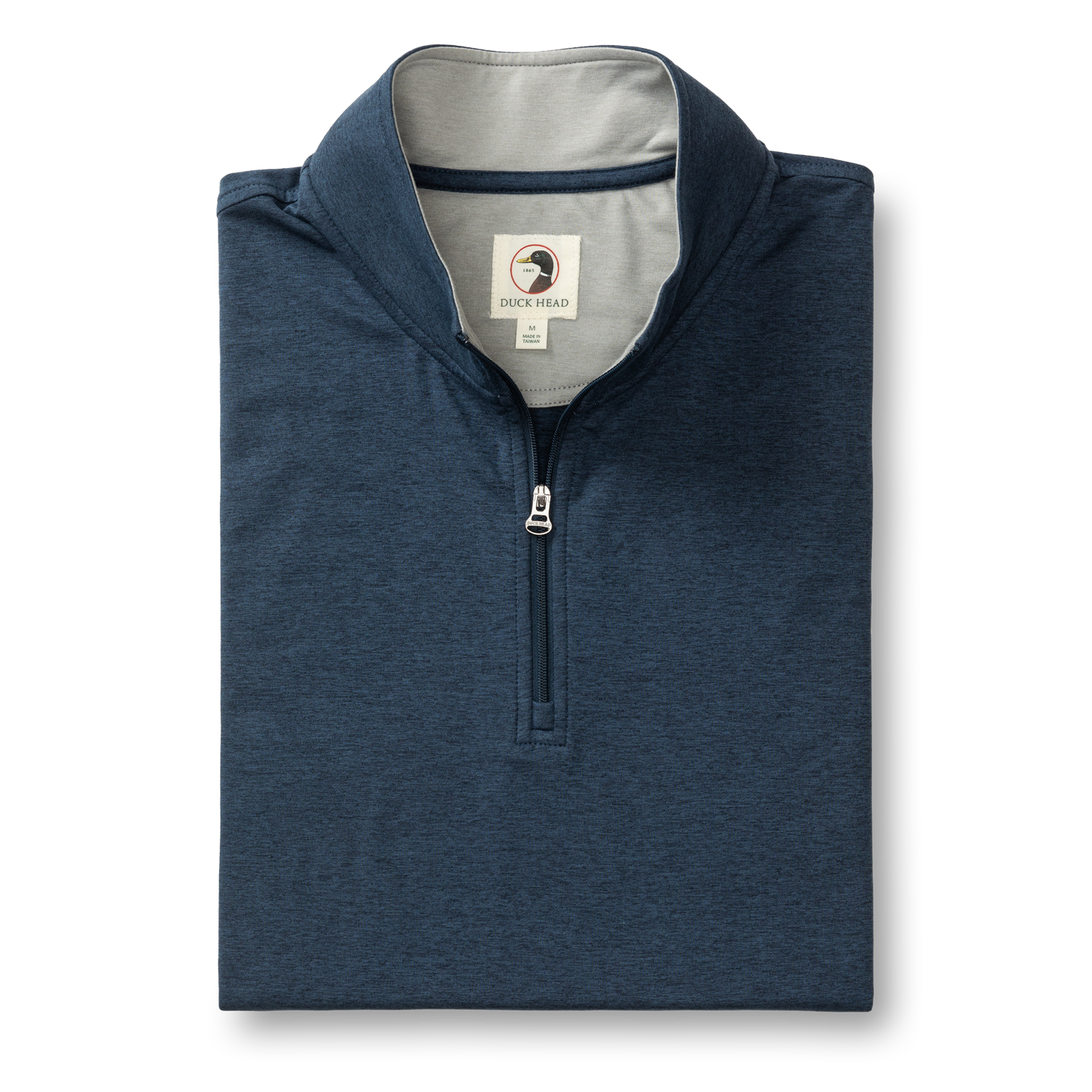 Long Drive Performance 1/4 Zip Pullover - Navy Heather