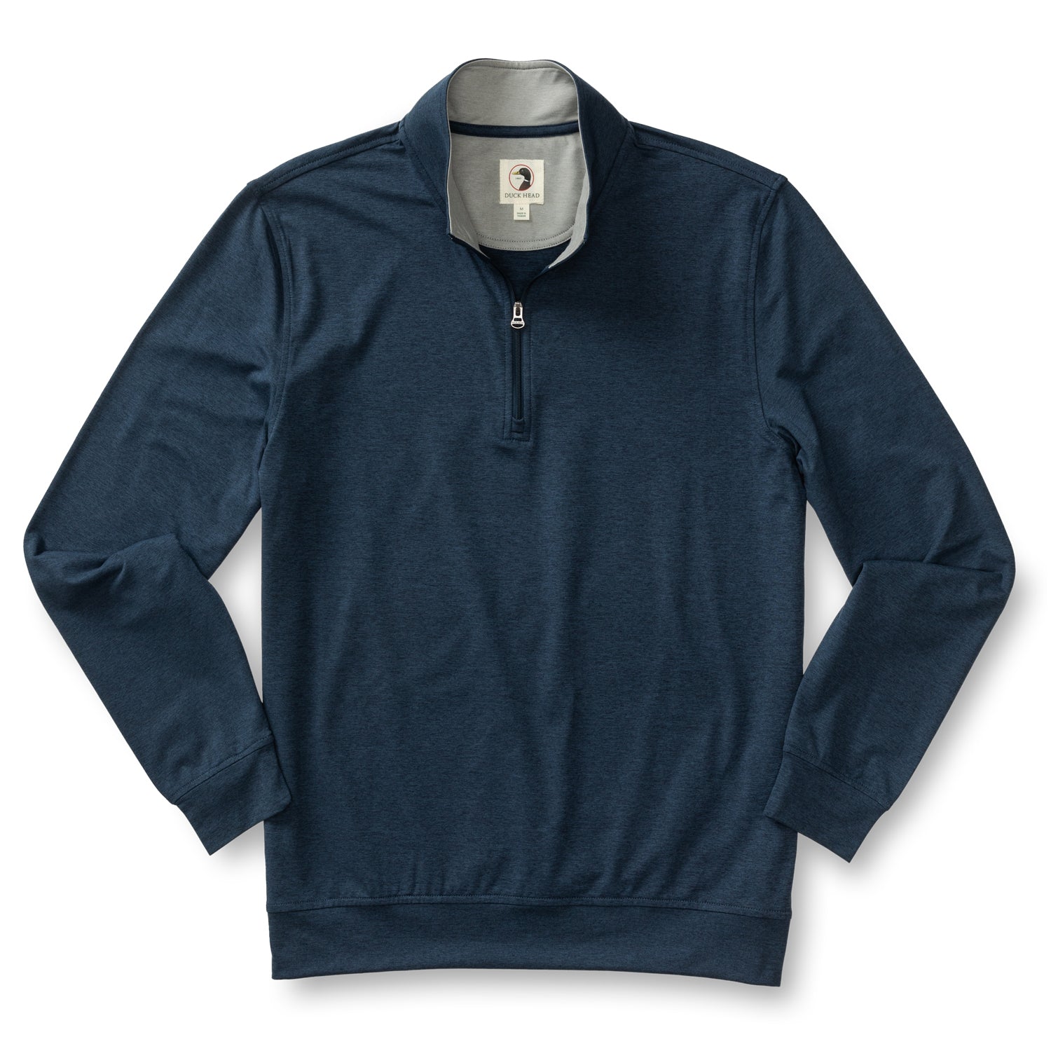 Long Drive Performance 1/4 Zip Pullover - Navy Heather