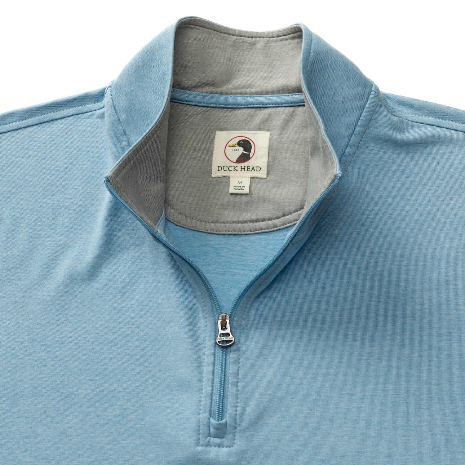 Long Drive Performance 1/4 Zip Pullover - Glacier Blue Heather