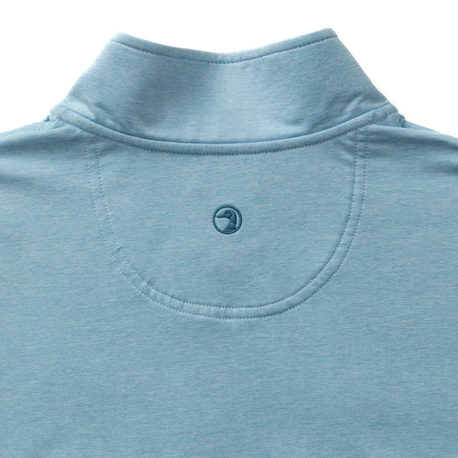 Long Drive Performance 1/4 Zip Pullover - Glacier Blue Heather