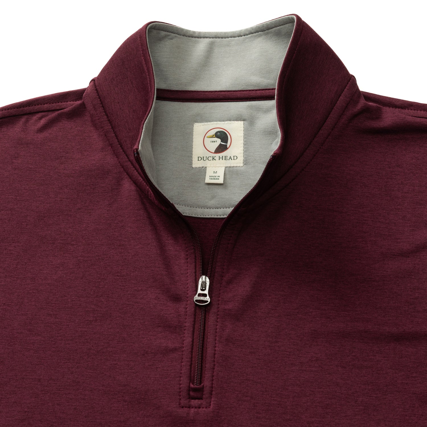 Long Drive Performance 1/4 Zip Pullover - Fig Heather