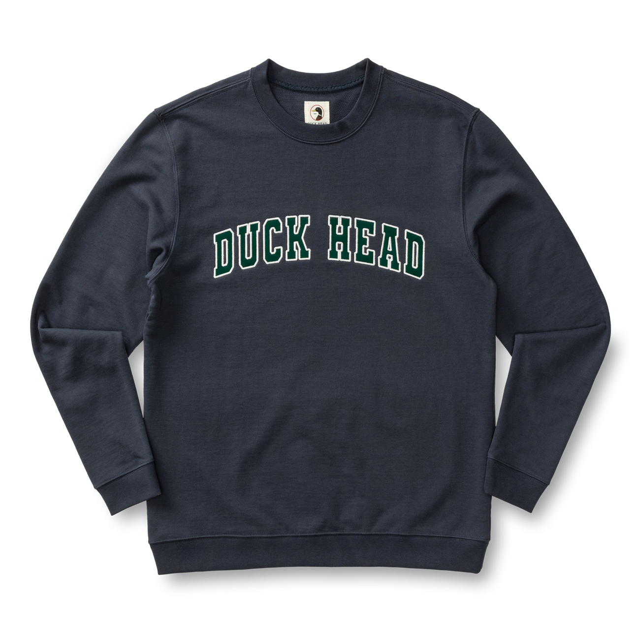 Applique Crewneck Sweatshirt - Navy