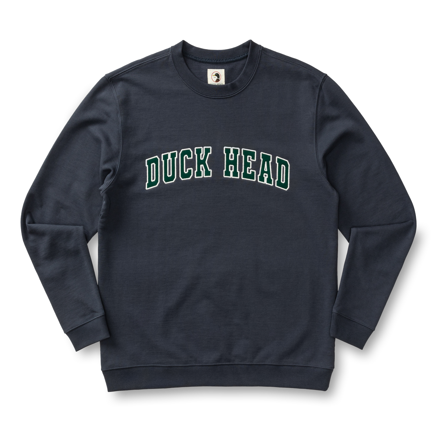 Applique Crewneck Sweatshirt - Navy