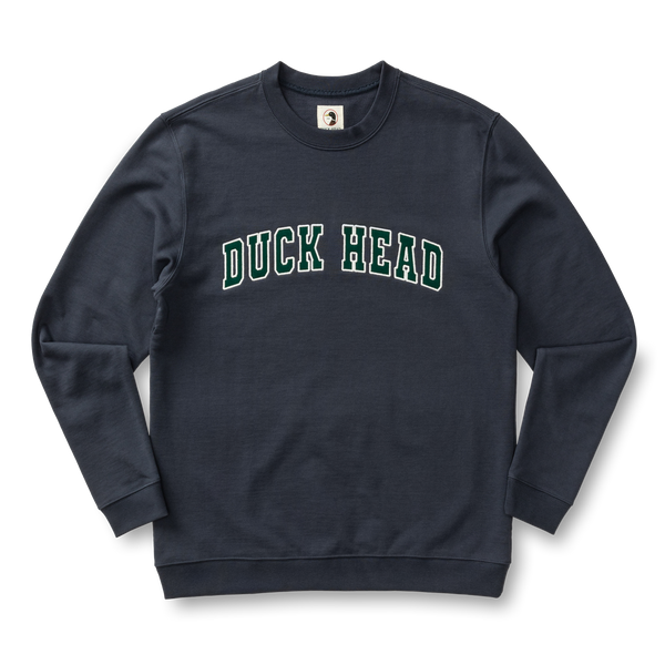 Applique Crewneck Sweatshirt - Navy