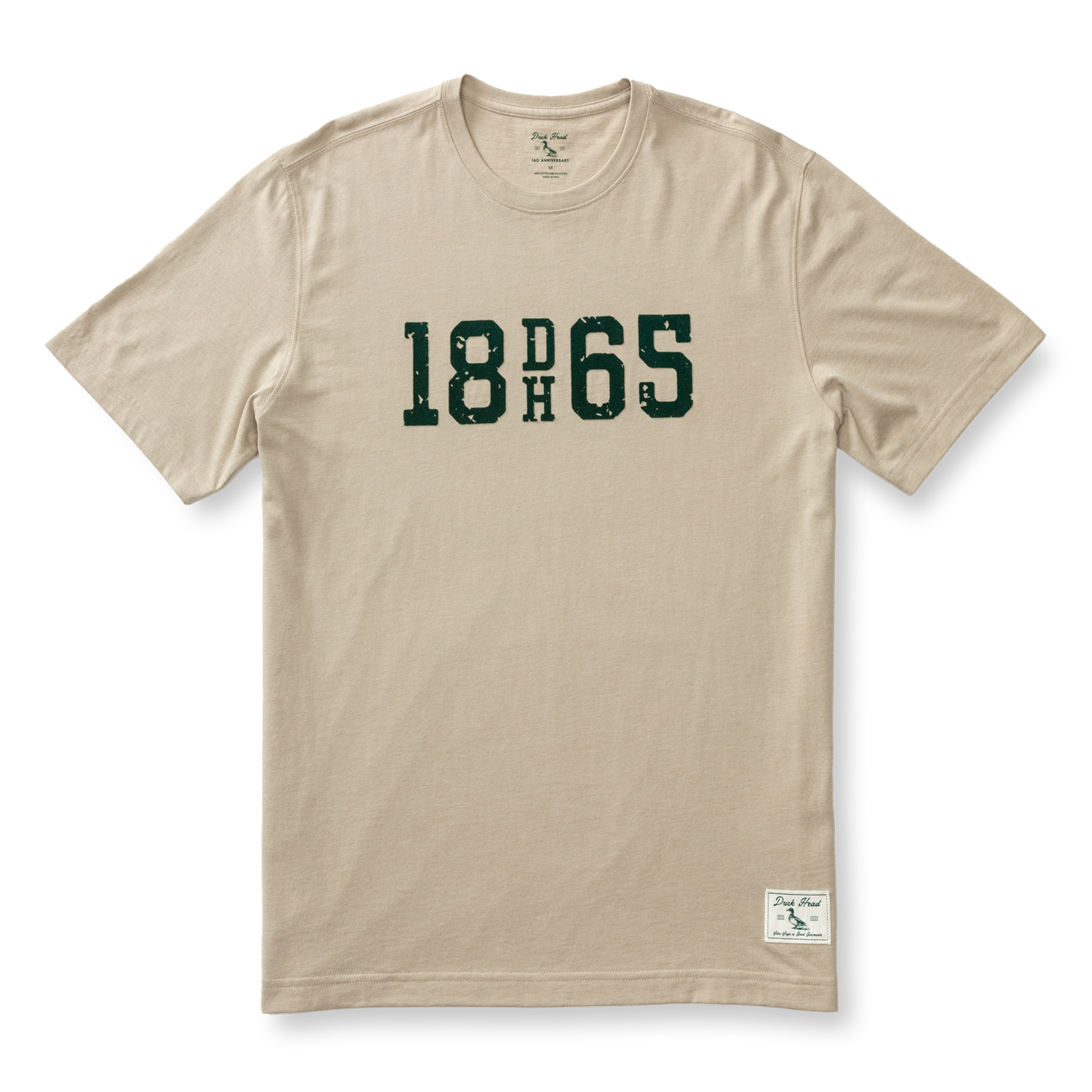 1865 Flocked Graphic T-Shirt - 160th Anniversary Edition