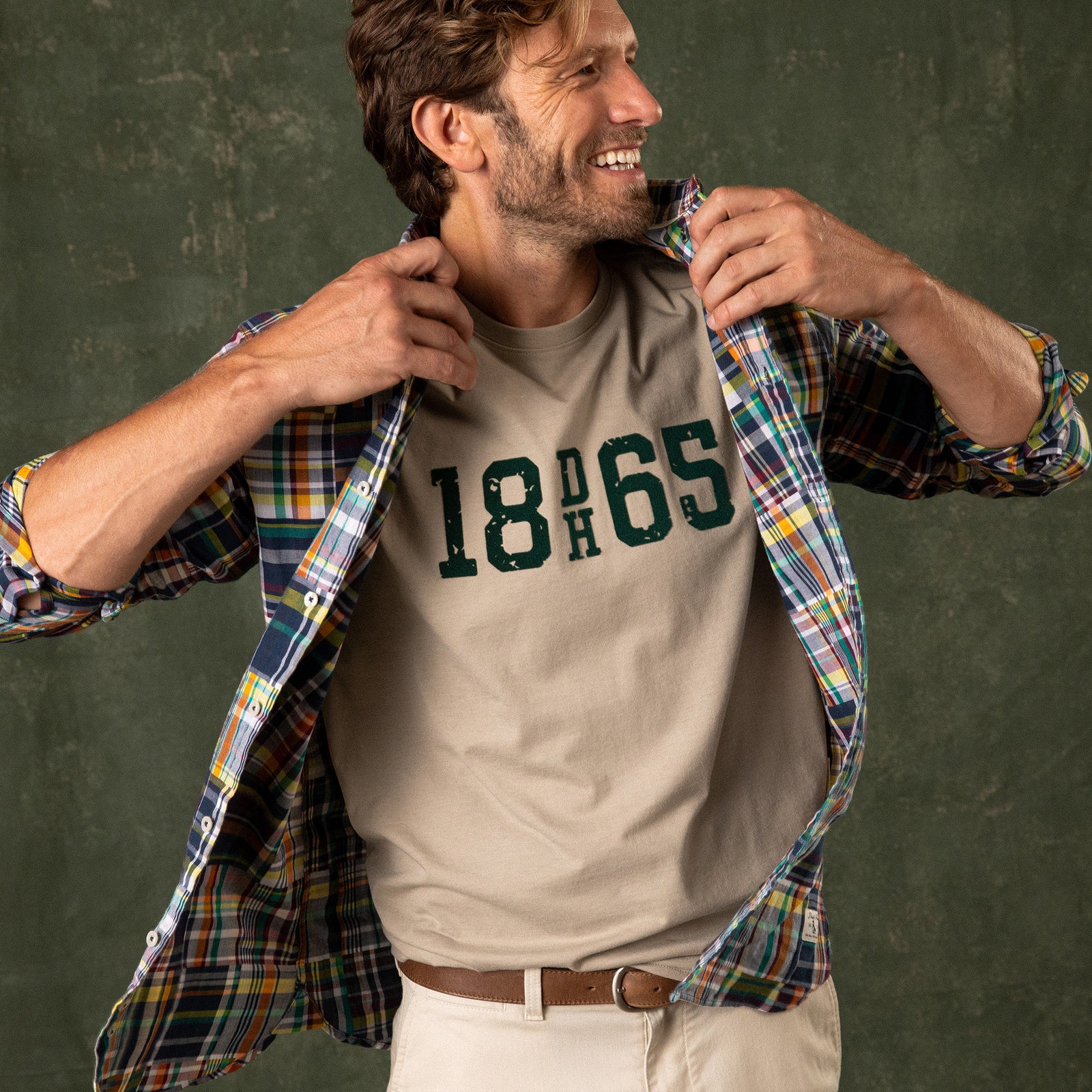 1865 Flocked Graphic T-Shirt - 160th Anniversary Edition