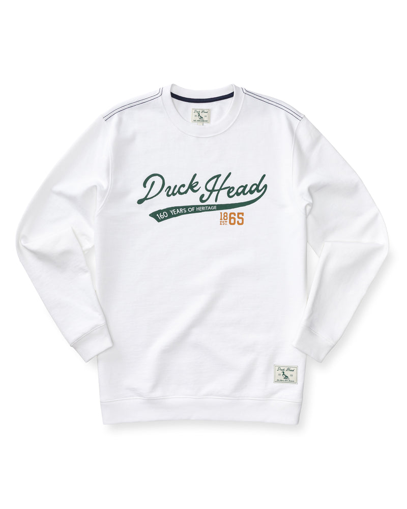 French Terry Crewneck Pullover - 160th Anniversary Edition