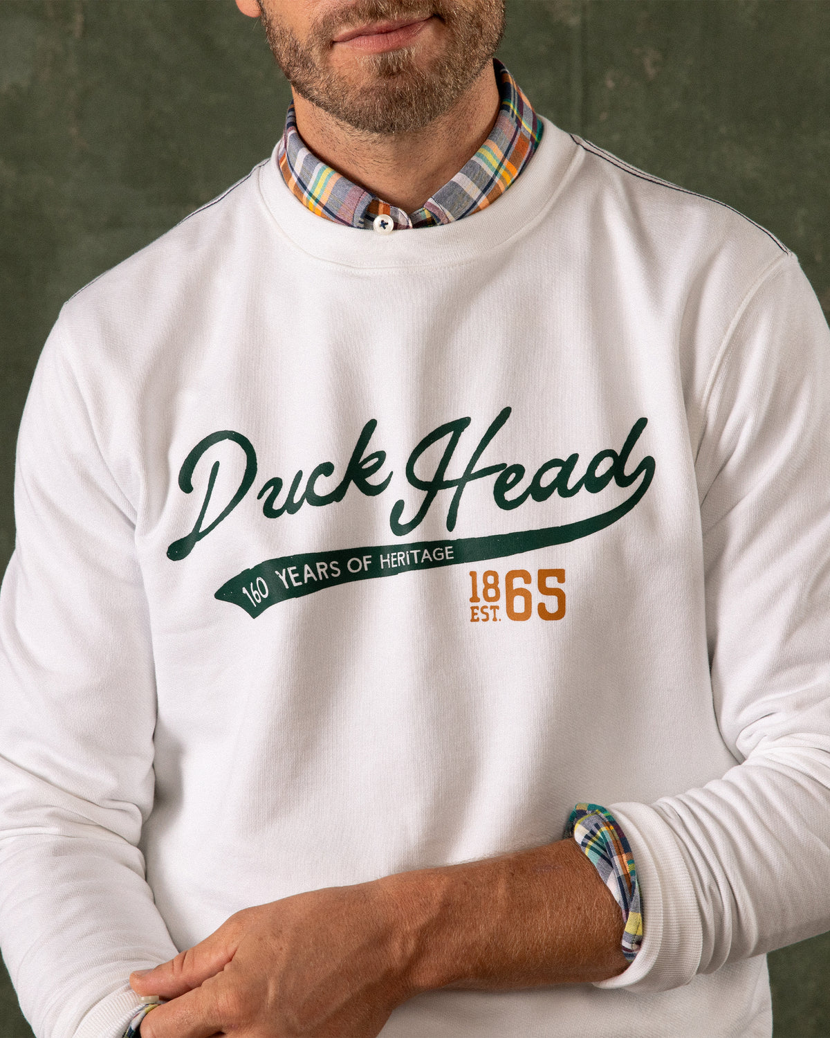 French Terry Crewneck Pullover - 160th Anniversary Edition
