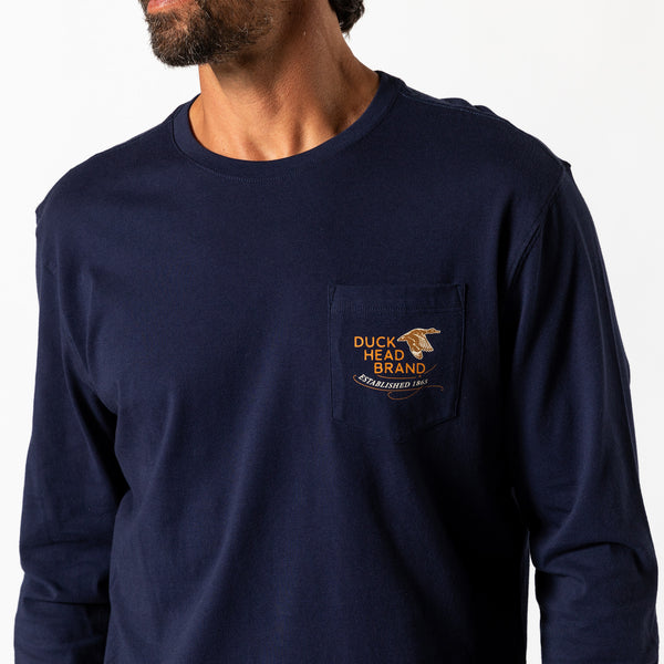 The Original Canvas Clothier T-Shirt - Maritime Blue