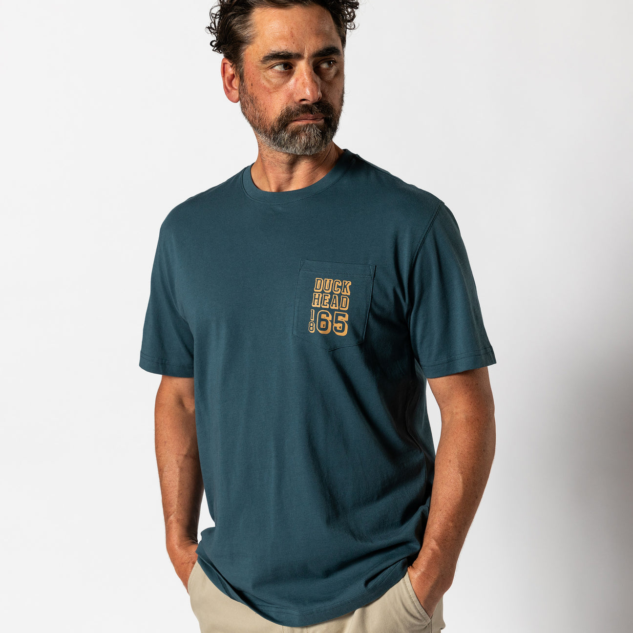 Gold School T-Shirt - Orion Blue