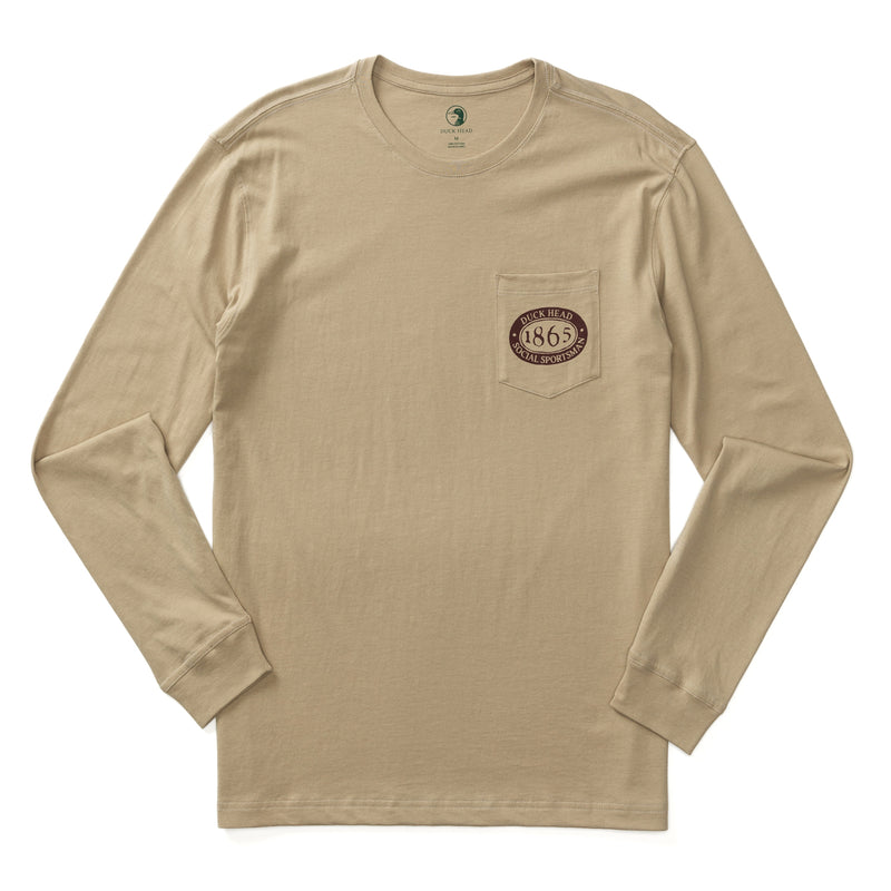 Fisherman's Folklore Long Sleeve T-Shirt - Khaki