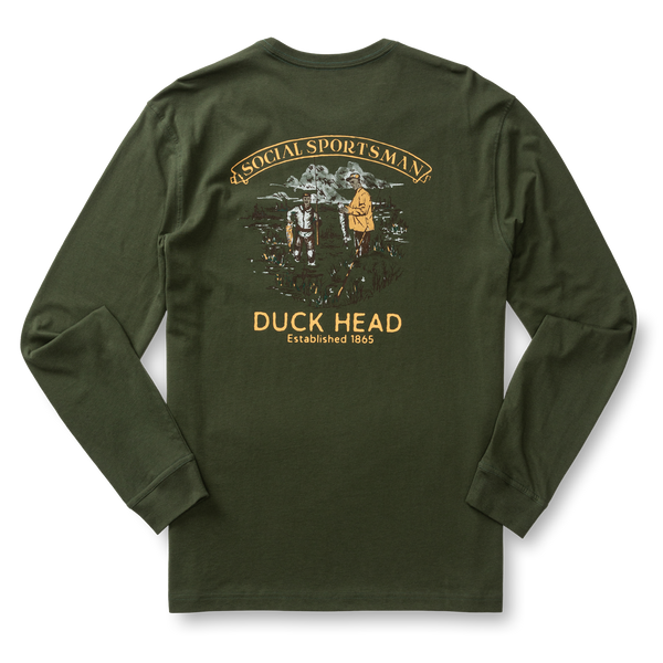Fisherman's Folklore T-Shirt - Deep Olive