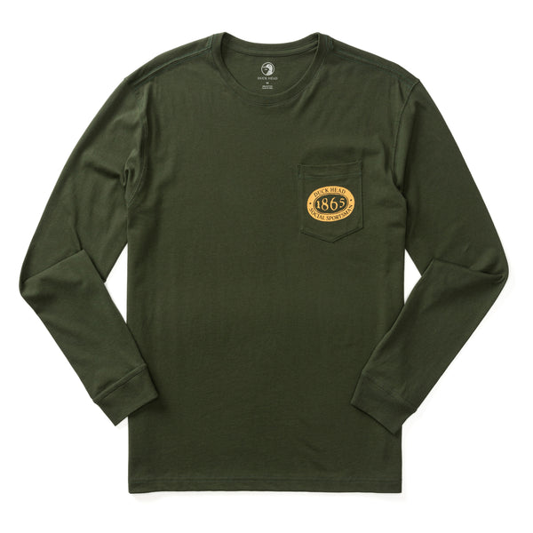 Fisherman's Folklore T-Shirt - Deep Olive