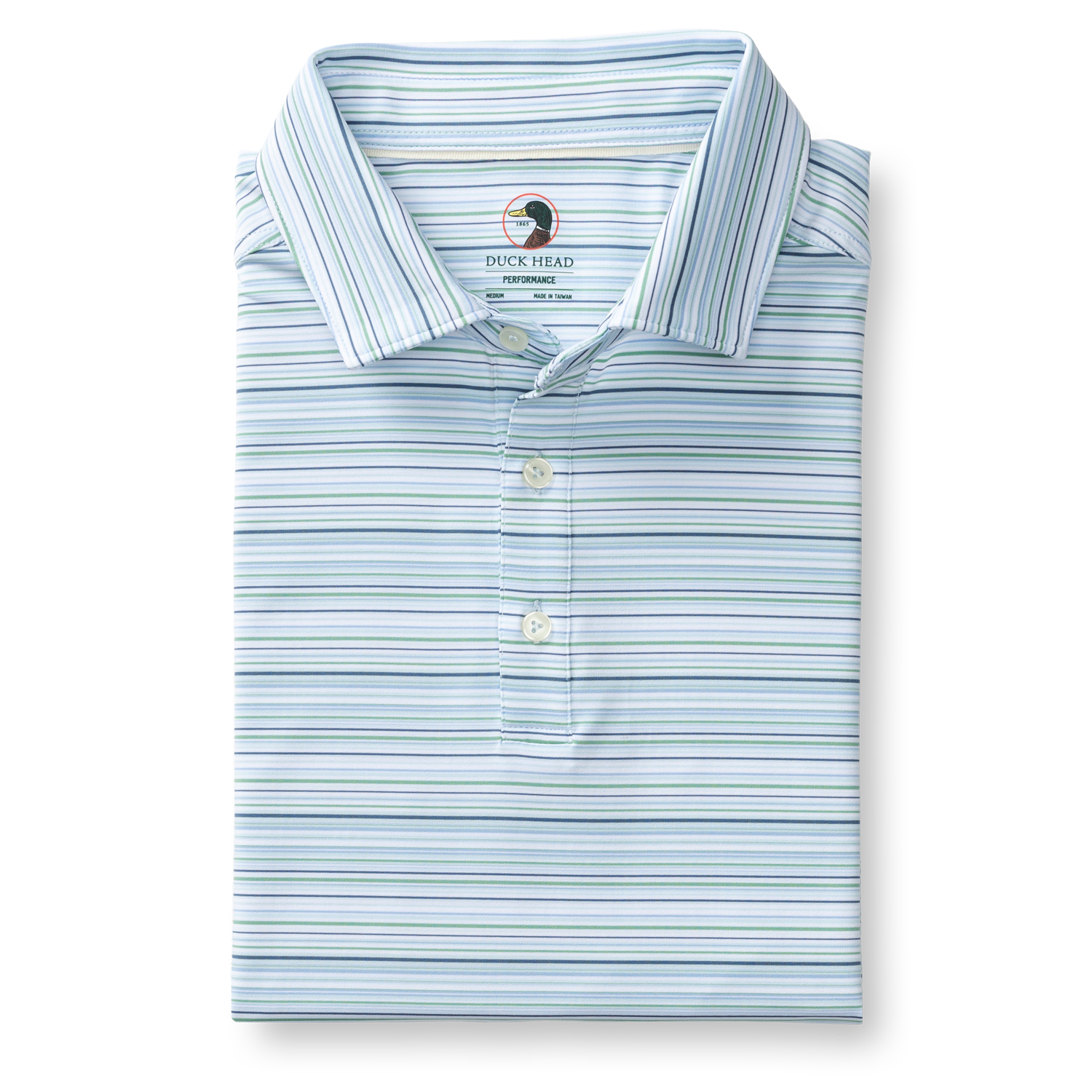 Long Drive Polo - Neil Stripe