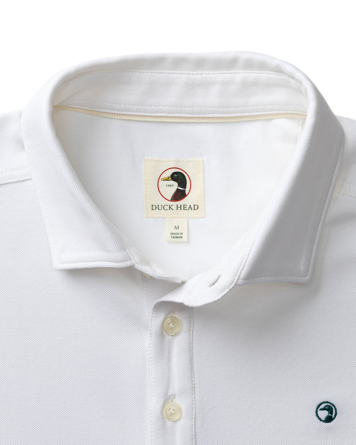 Hanover Pima Cotton Pique Polo - White