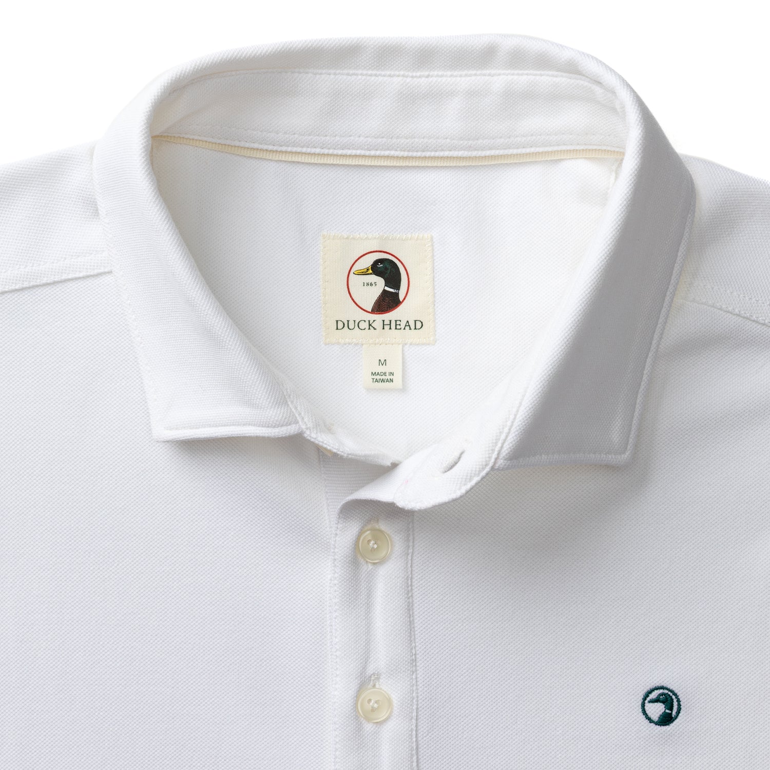 Hanover Pima Cotton Pique Polo - White