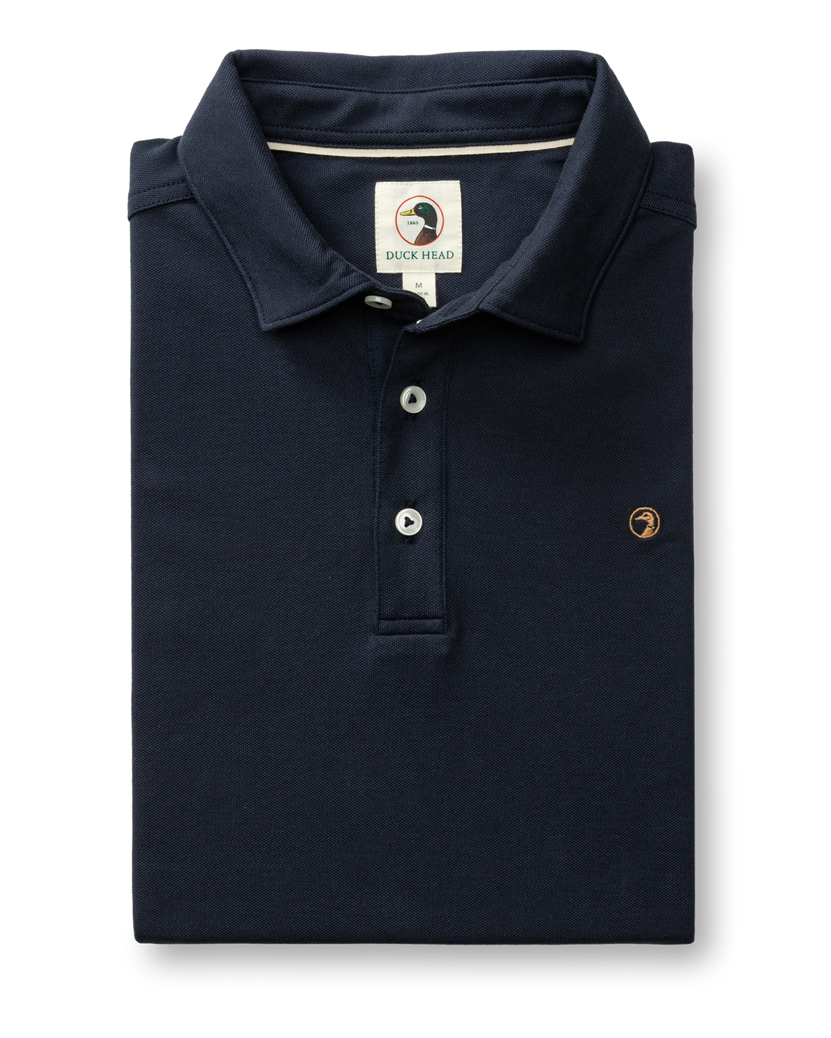 Hanover Pima Cotton Pique Polo - Deep Navy