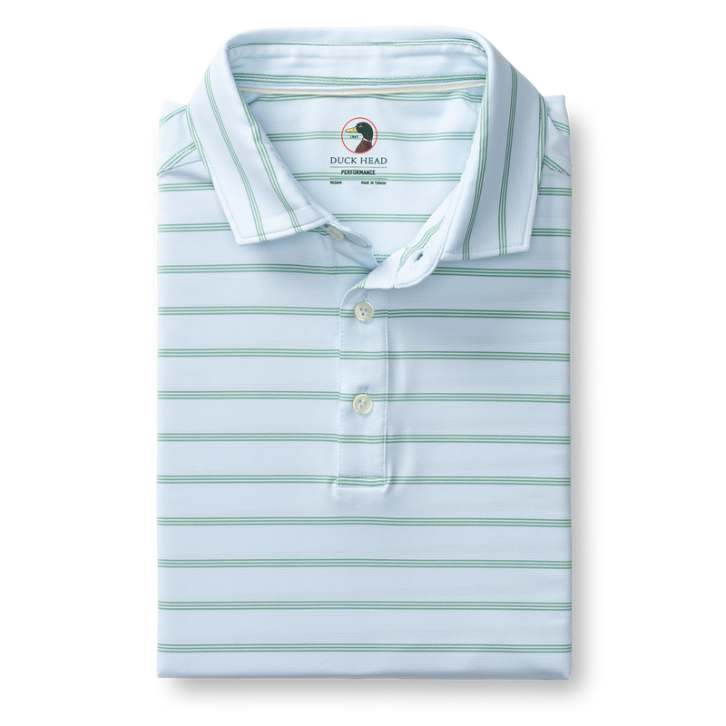 Long Drive Polo - Eldred Stripe