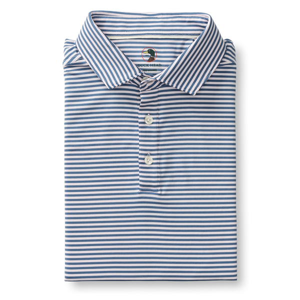 Long Drive Polo - Windor Stripe