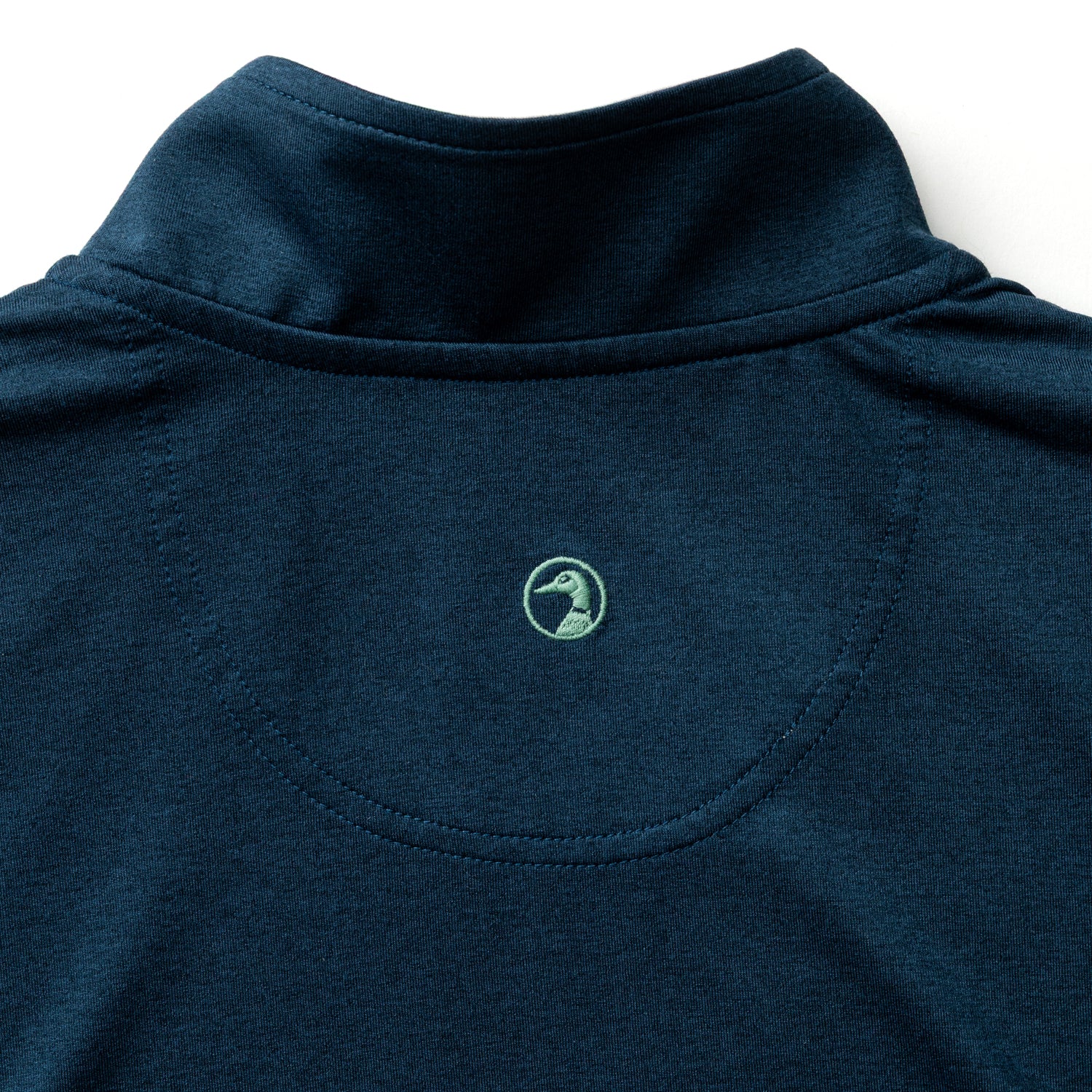 Long Drive Performance 1/4 Zip Pullover - Mallard Blue Heather