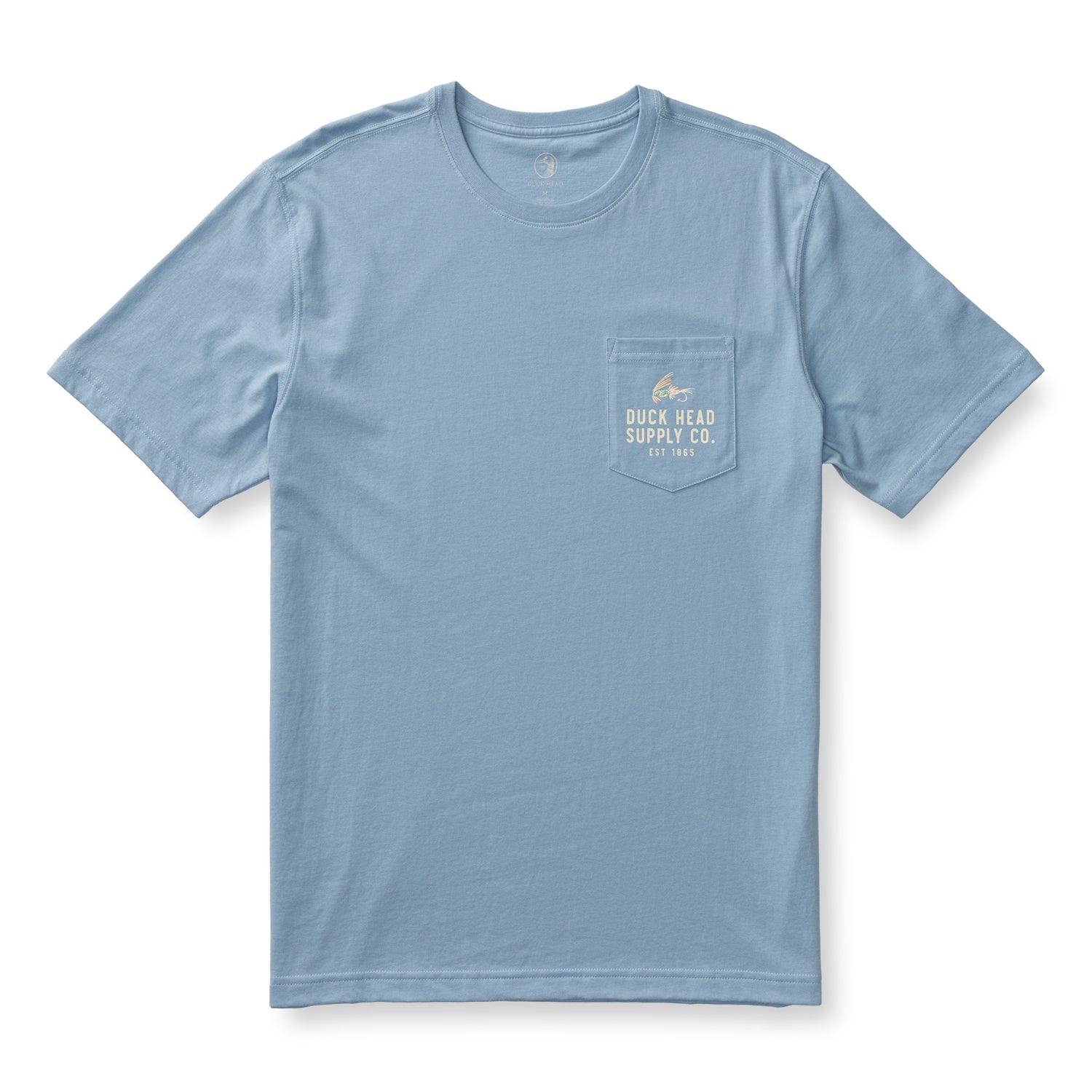 Catch Of The Day T-Shirt - Chambray Blue