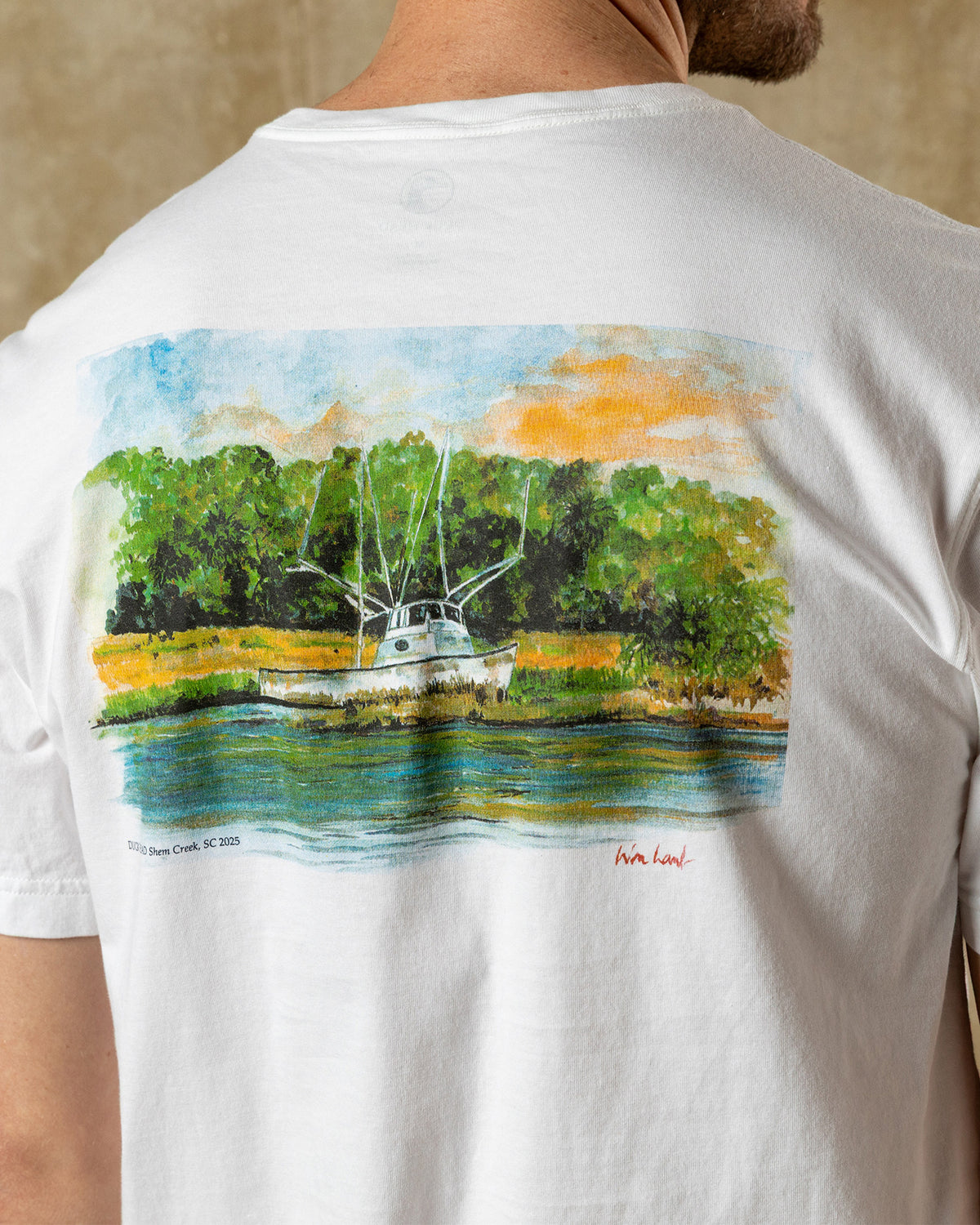 Shem Creek T-Shirt - White