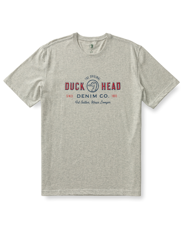Duck Head Denim Co. T-Shirt - Varsity Grey