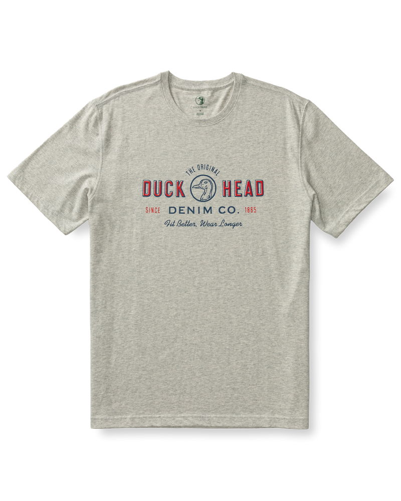Duck Head Denim Co. T-Shirt - Varsity Grey