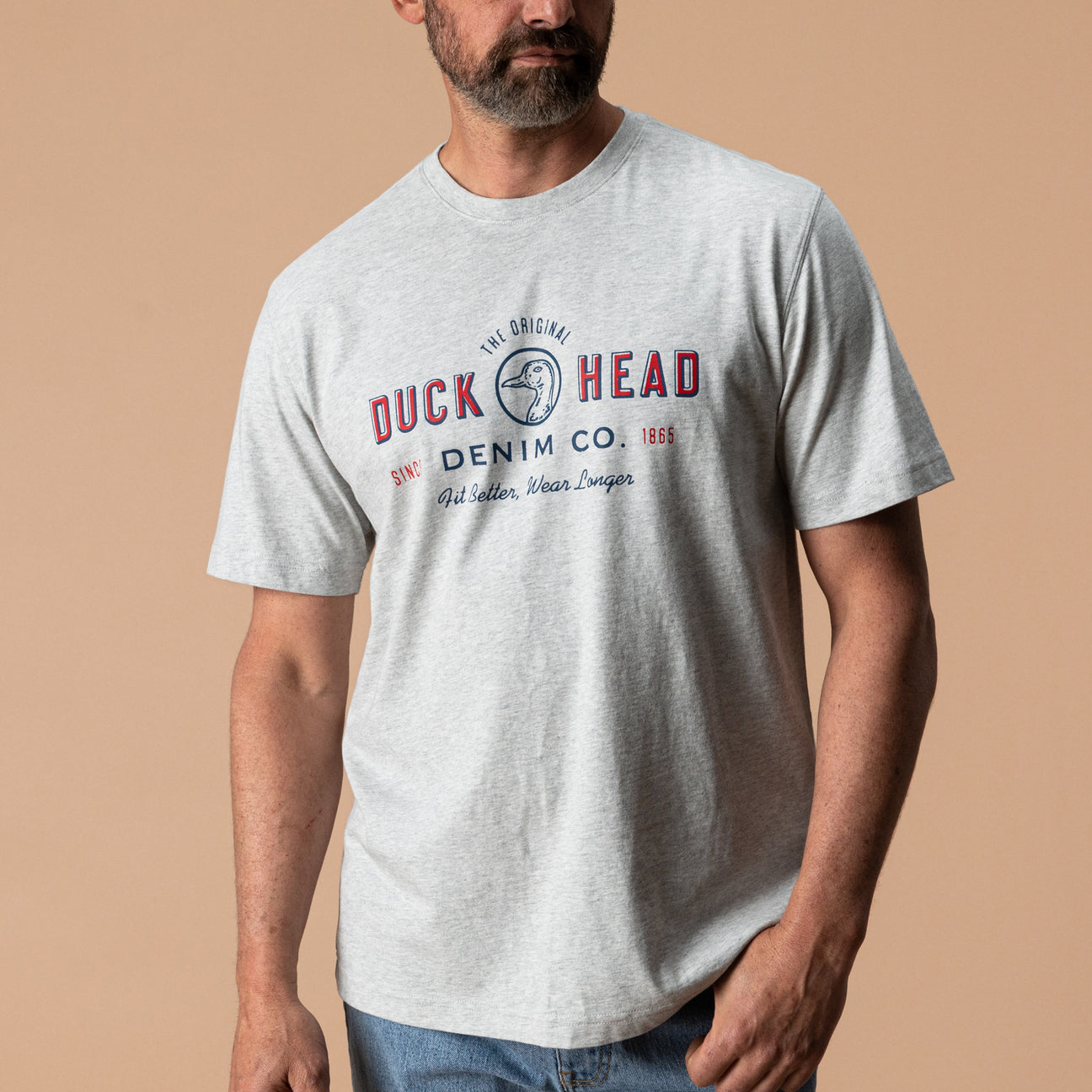 Duck Head Denim Co. T-Shirt - Varsity Grey