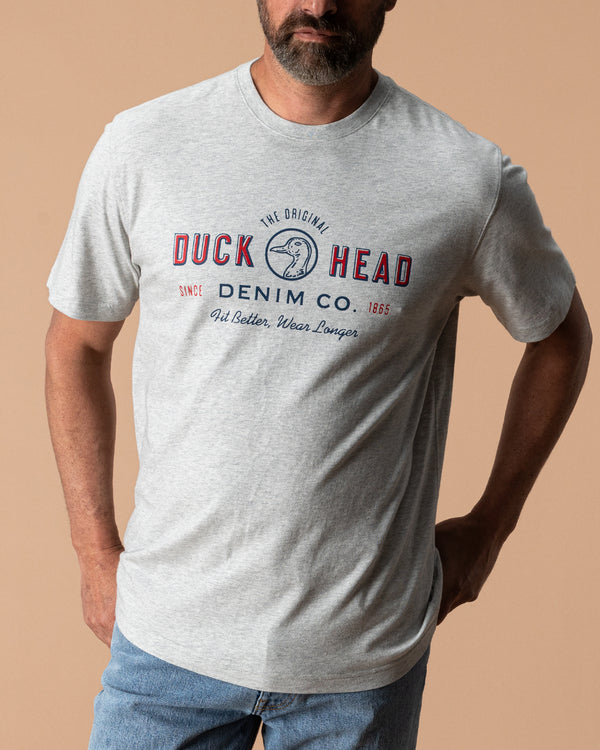 Duck Head Denim Co. T-Shirt - Varsity Grey