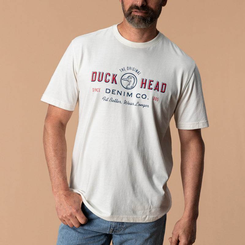 Duck Head Denim Co.T-Shirt - Antique White