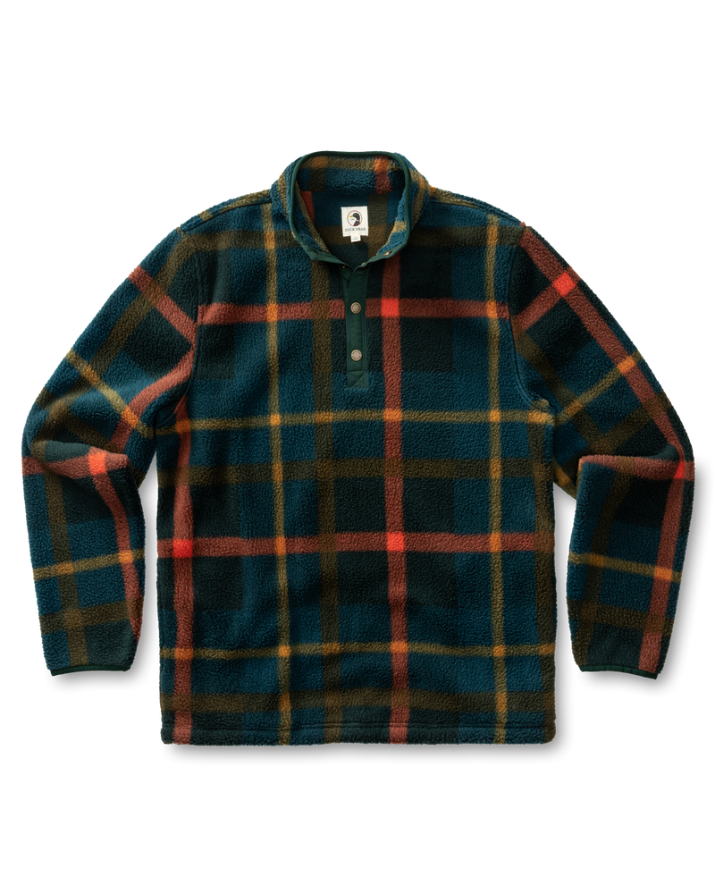 Pineview Fleece 1/4 Snap Pullover - Pine Grove